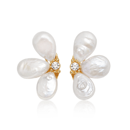 Baroque Flower Earrings