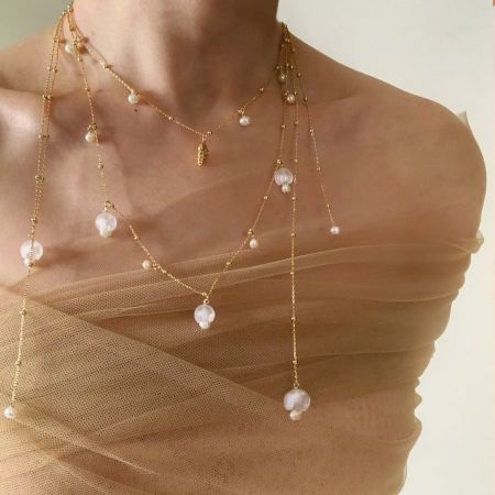 Lily Of The Valley Tincup Necklace