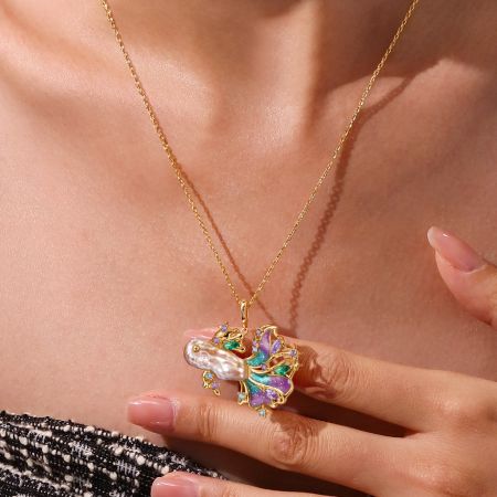 Fish Pendant Necklace