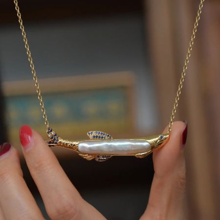 Fish Pendant Necklace