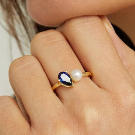 Birthstone Fashion Ring