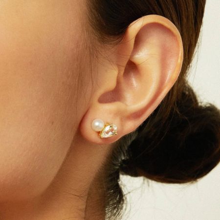 Birthstone Stud Earrings