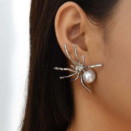 Spider Stud Earrings
