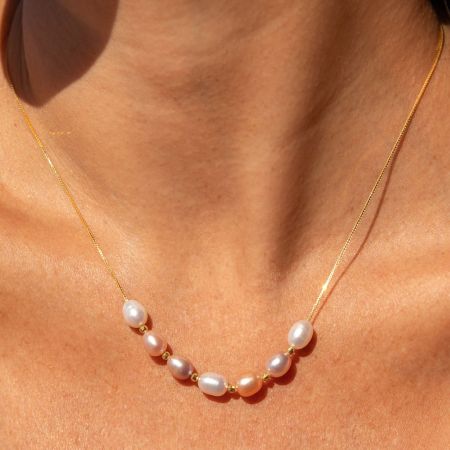 Pearl Wedding Pendant Necklace