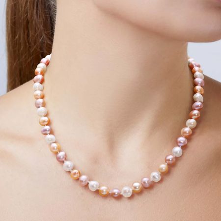 3A Quality Pearl Strand Necklace