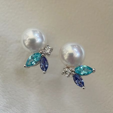 Pearl Stud Earrings