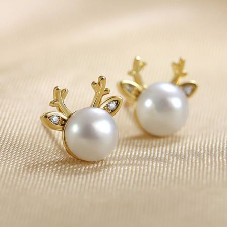 Antlers Stud Earrings