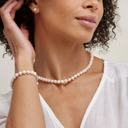 Pearl Jewelry Set