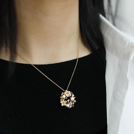 Flower Pendant Necklace