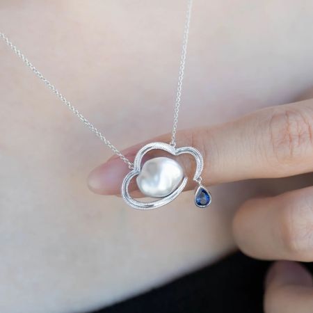 Clouds Pendant Necklace