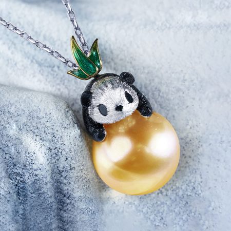 Panda Pendant Necklace