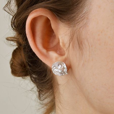 Egg Stud Earrings