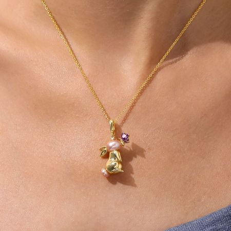 Rabbit Pendant Necklace