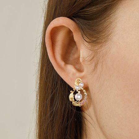 Mermaid Stud Earrings