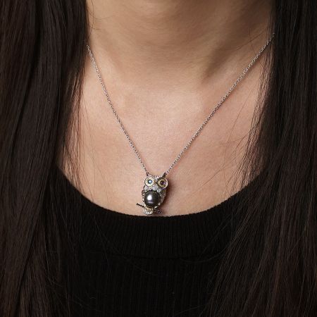 Owl Pendant Necklace