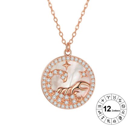 Scorpio Zodiac Pendant Necklace