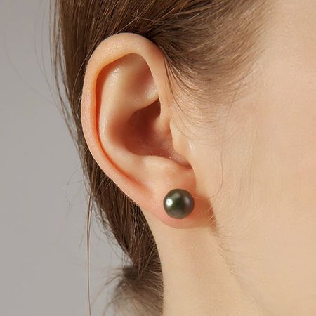 Black Pearl Earrings