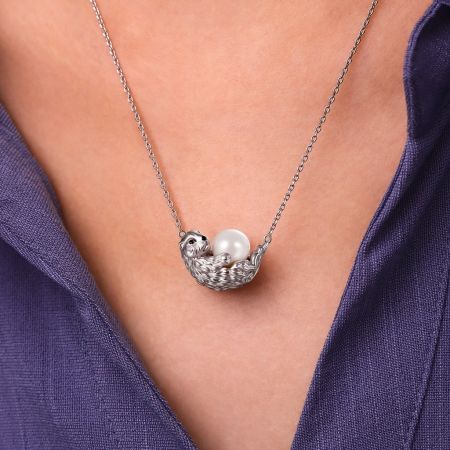 Otter Pendant Necklace