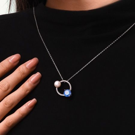 Birthstone Pendant Necklace