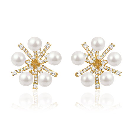 Flowers Stud Earrings