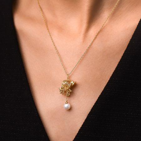 Lily Of The Valley Flower Necklace