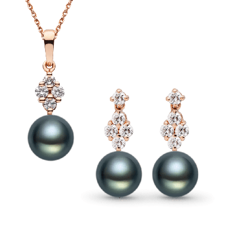 Black Pearl Jewelry Set