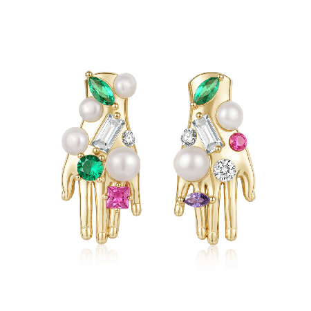 Hands Stud Earrings