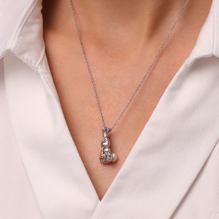 Rabbit Pendant Necklace