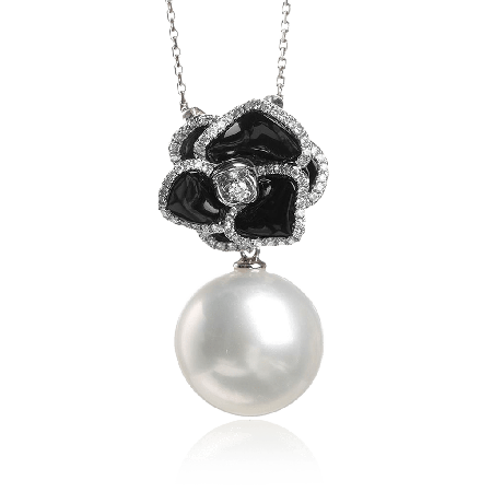 Camellia Pendant Necklace