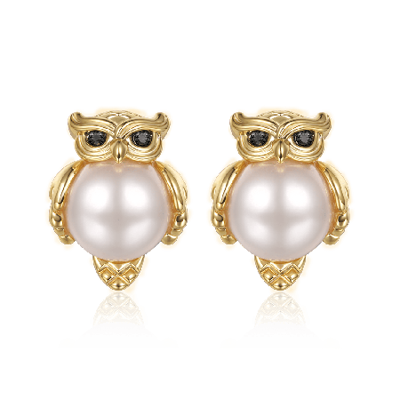 Owl Stud Earrings