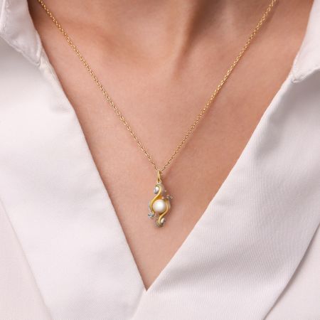 Gemini Zodiac Pendant Necklace