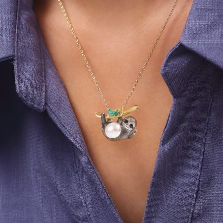 Sloth Pendant Necklace