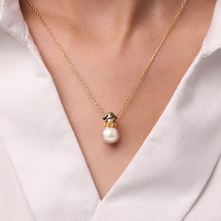 Pirate Octopus Pendant Necklace