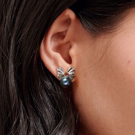 Bow Stud Earrings