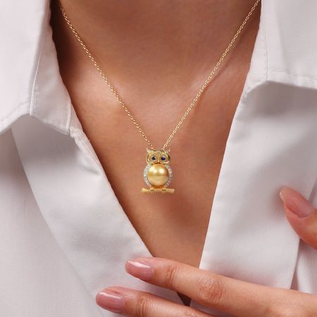 Owl Pendant Necklace