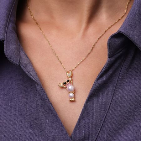 Lobster Pendant Necklace