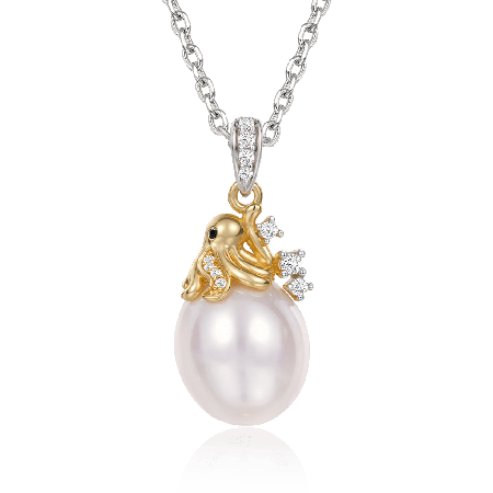 Octopus Pendant Necklace