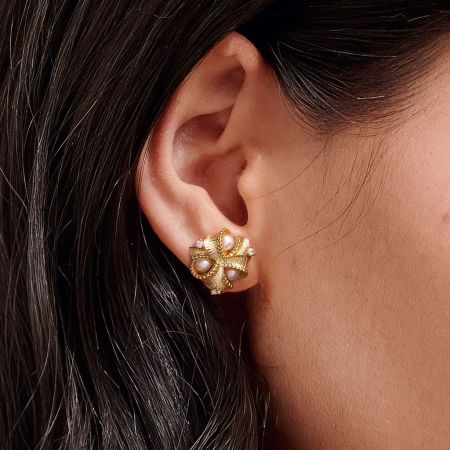 Twisting Ribbon Earrings