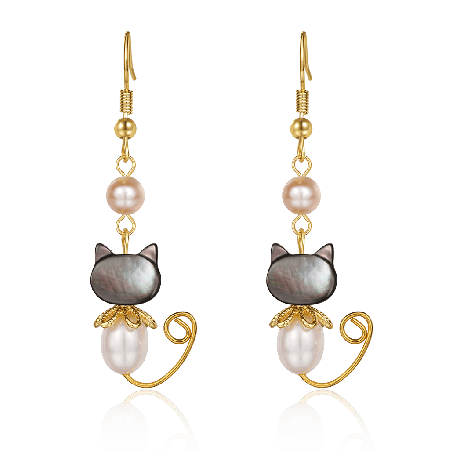 Cat Drop Earrings