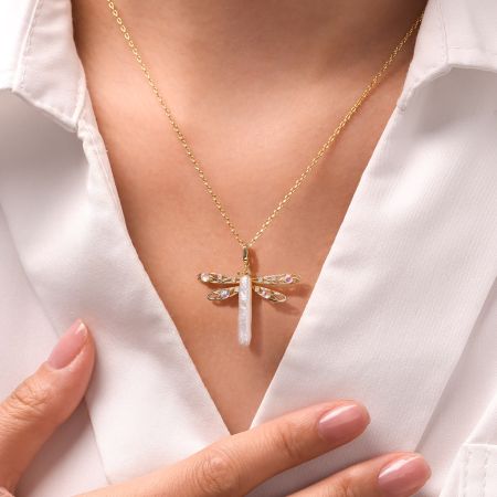 Dragonfly Pendant Necklace