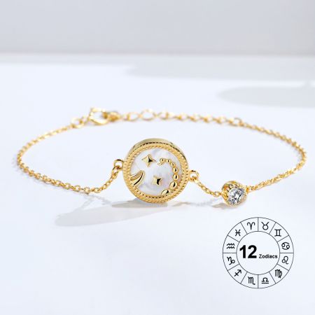Scorpio Zodiac Bracelet