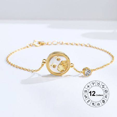 Leo Zodiac Bracelet