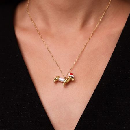 Dog Pendant Necklace