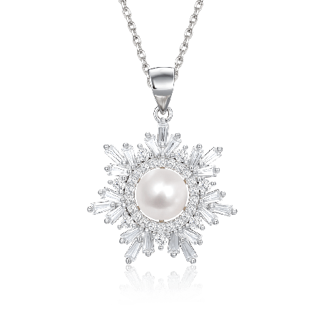 Snowflake Pendant Necklace