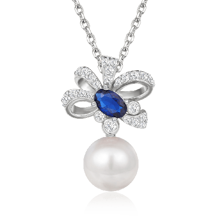 Ribbon Pendant Necklace