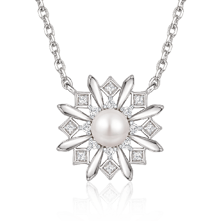 Snowflake Pendant Necklace