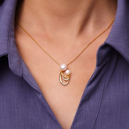 Mother And Baby Necklace