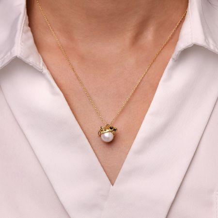 Pufferfish Pendant Necklace