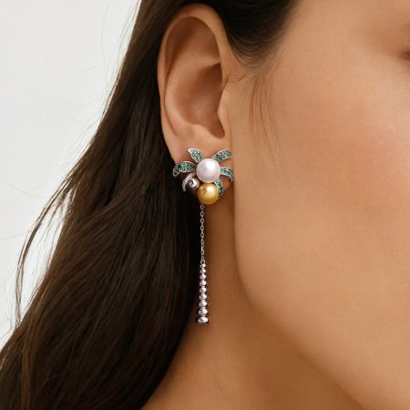 Coconut Tree Earrings