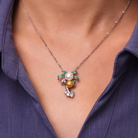 Coconut Tree Necklace